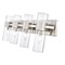 Z-Lite Lawson 4 Light Vanity, Brushed Nickel & Clear 343-4V-BN - alternate 2